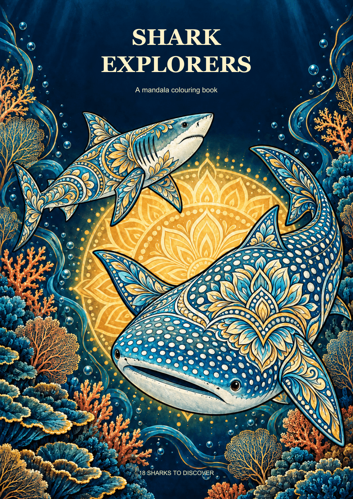 Shark Explorers book cover